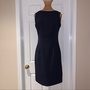 Navy Dress - French Connection - Perfect for any event!  Simple & elegant!